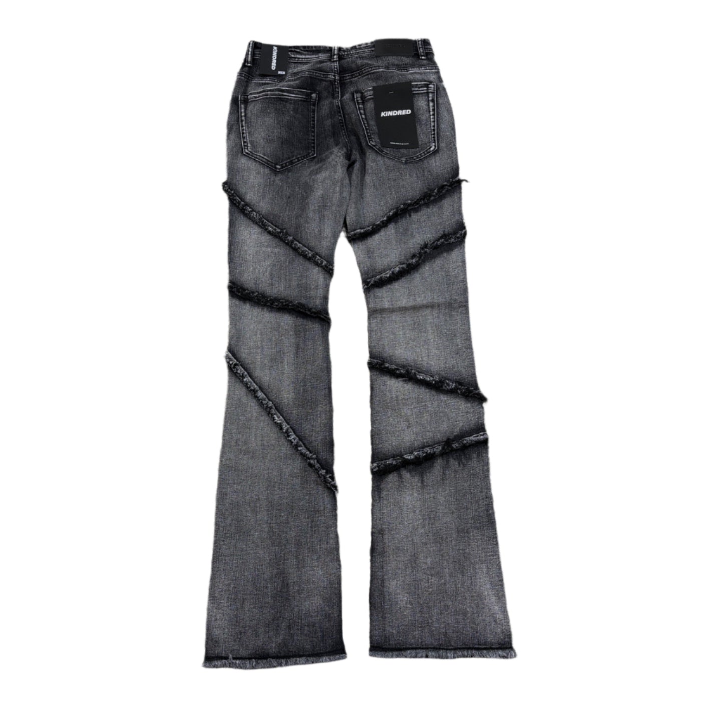 KINDRED Line Ripped Stacked Jean