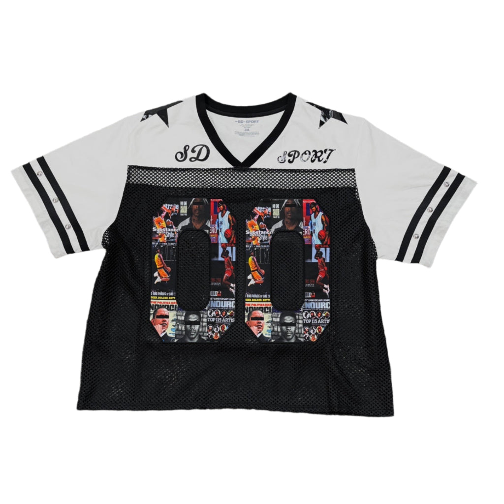 SD SPORT Crop Graphic Jersey