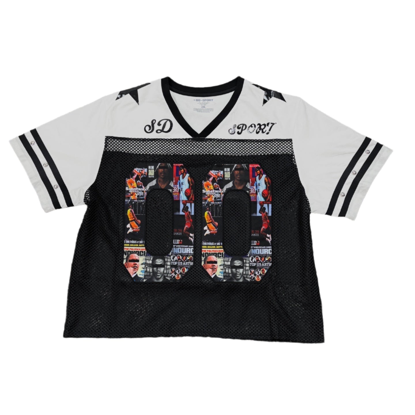 SD SPORT Crop Graphic Jersey