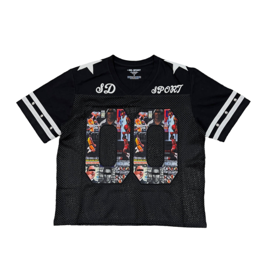 SD SPORT Crop Graphic Jersey