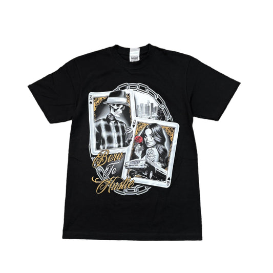 BILLIONAIRE Born To Hustle Heavyweight Graphic T-shirt