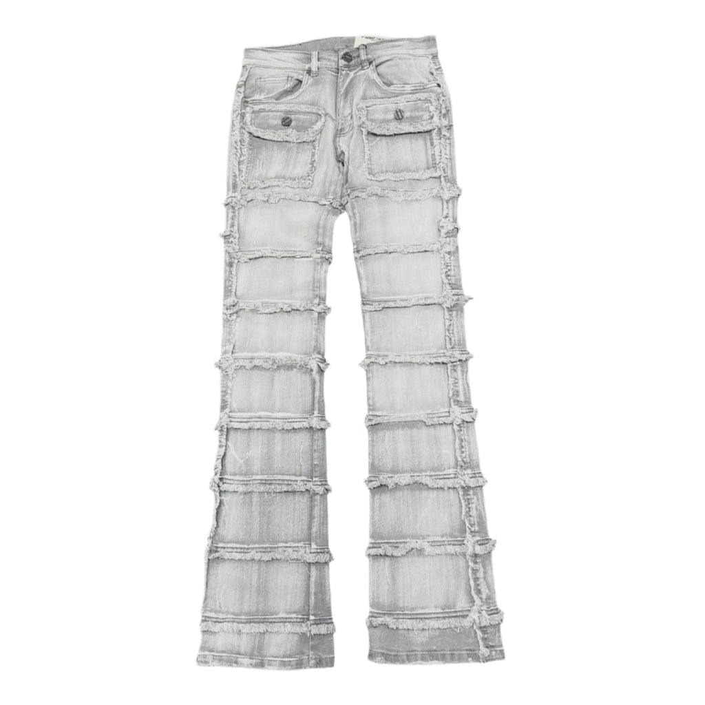 EVOLUTION Ripped Stacked Jeans