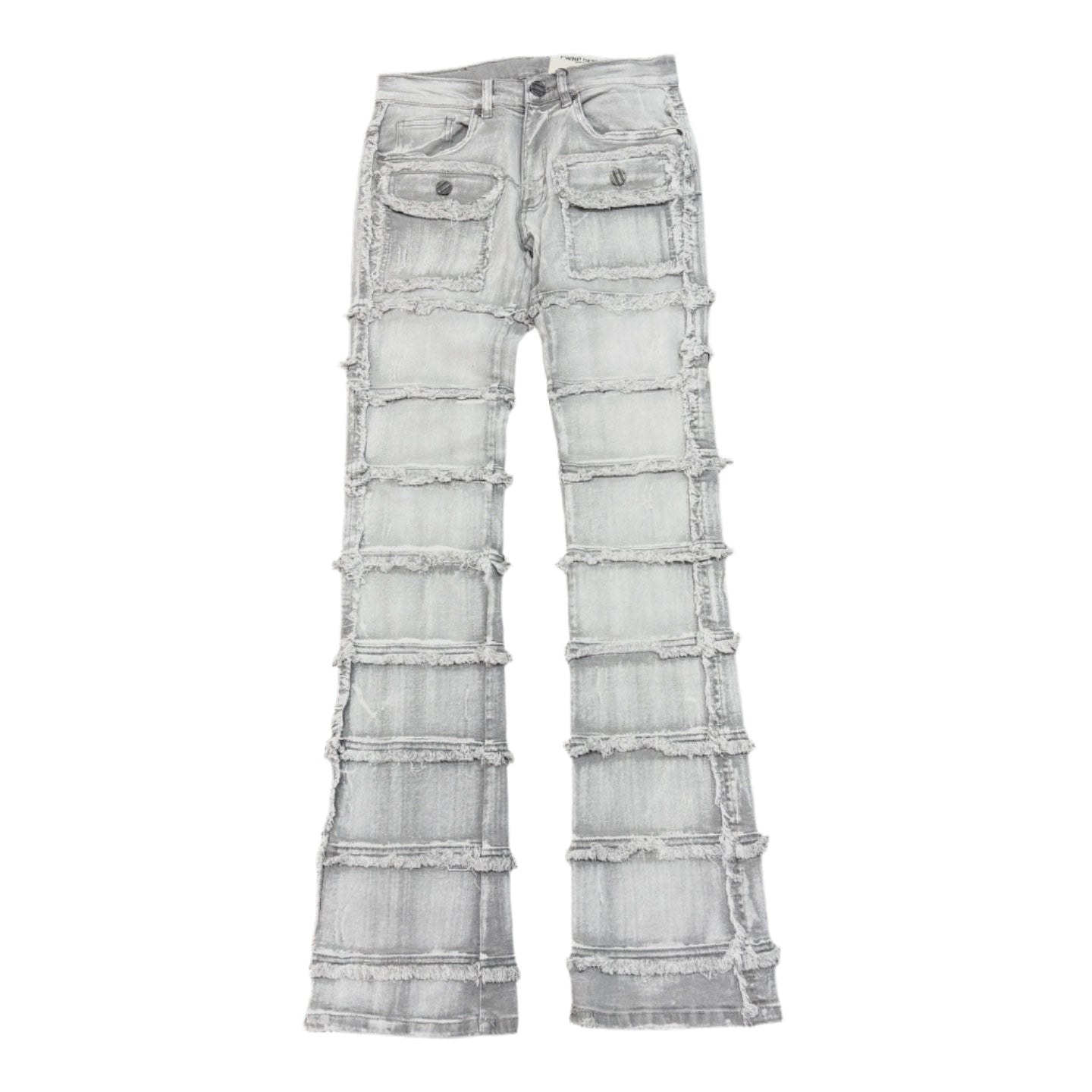 EVOLUTION Ripped Stacked Jeans