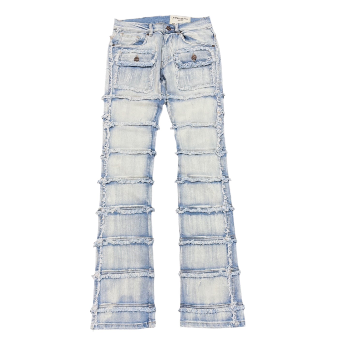 EVOLUTION Ripped Stacked Jeans