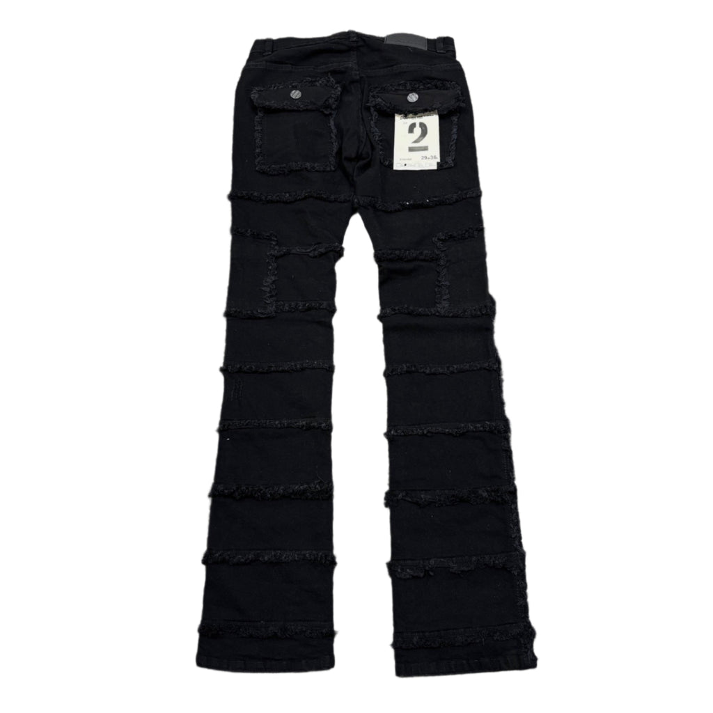 EVOLUTION Ripped Stacked Jeans