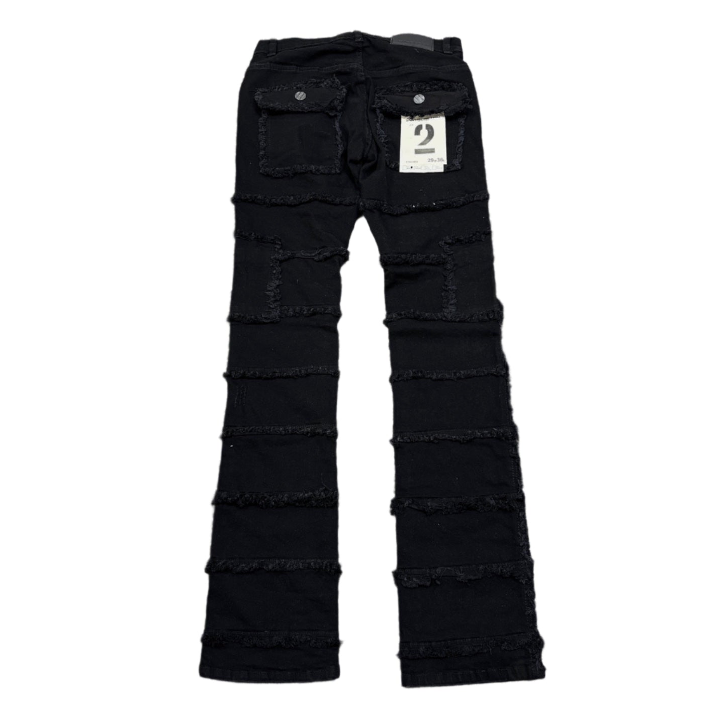 EVOLUTION Ripped Stacked Jeans