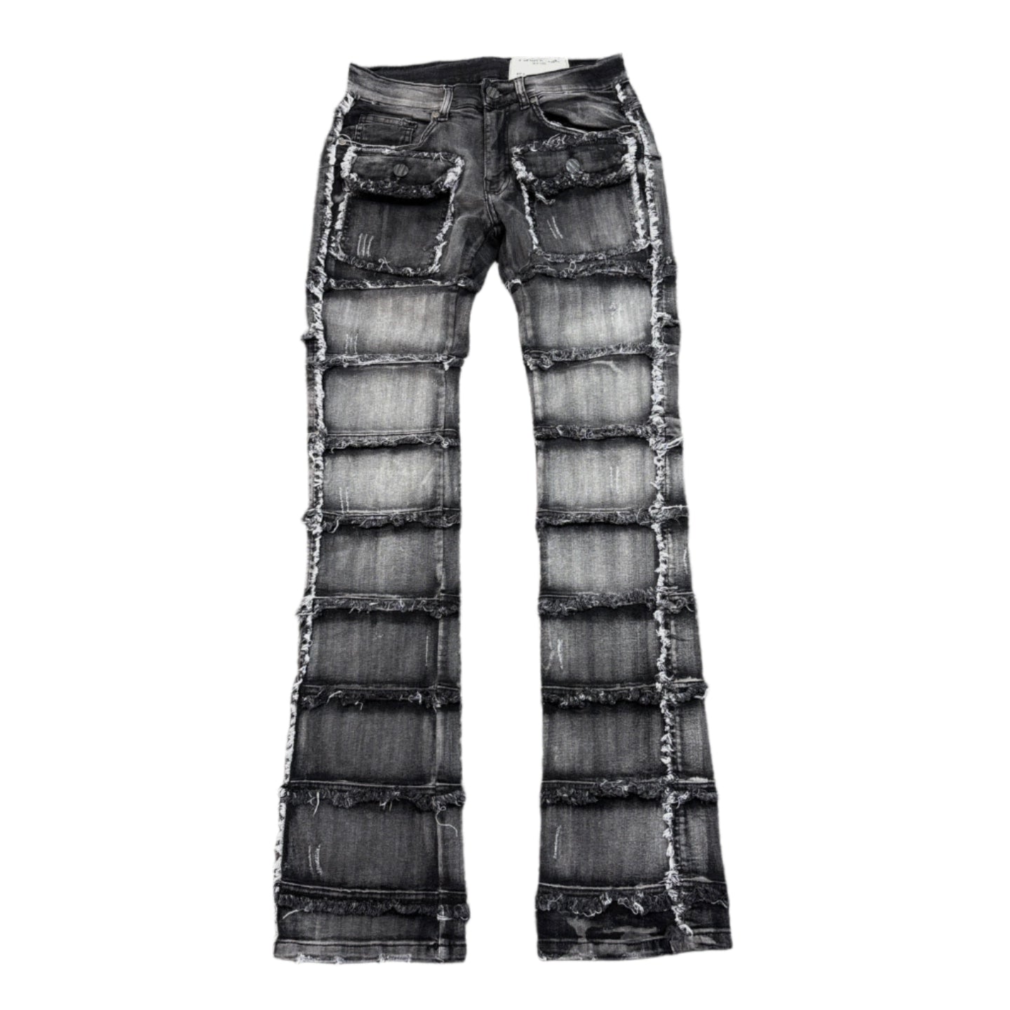 EVOLUTION Ripped Stacked Jeans