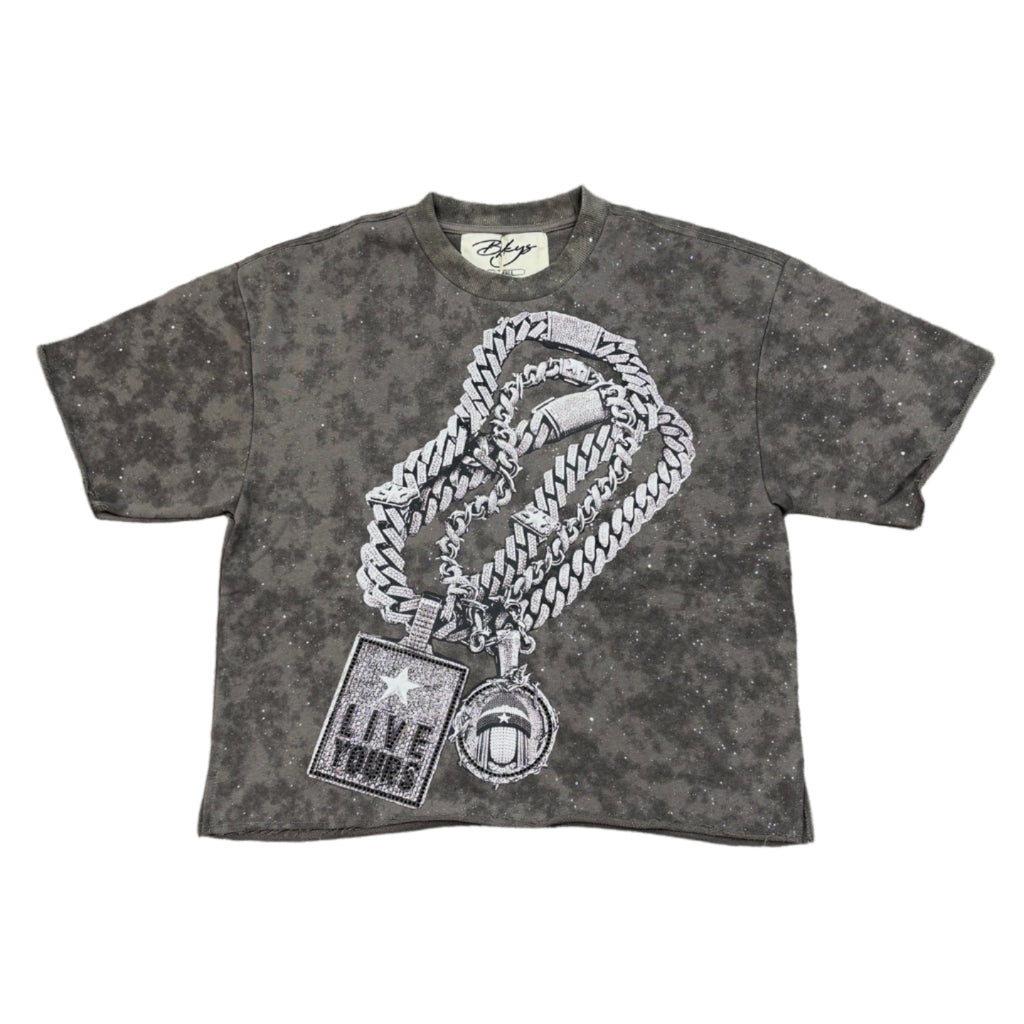 BKYS Live Your Life F-Terry Cropped T-shirt