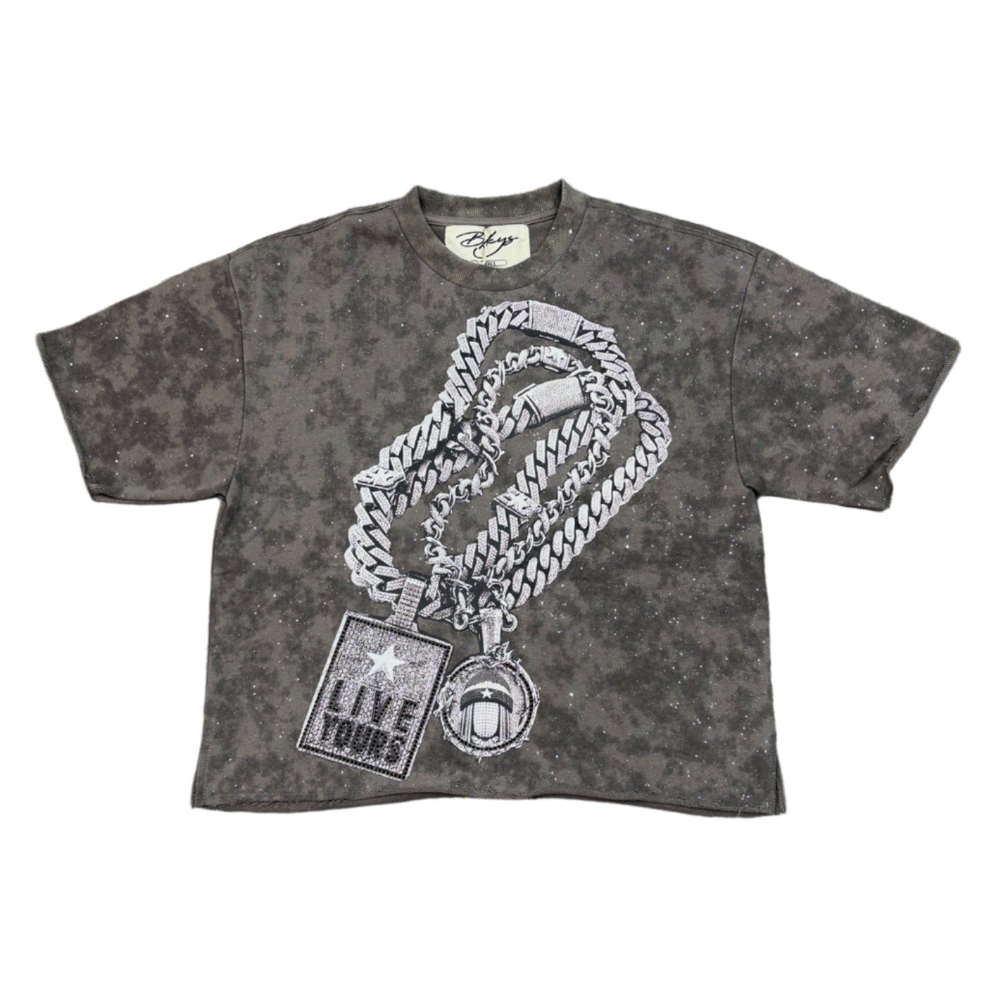 BKYS Live Your Life F-Terry Cropped T-shirt