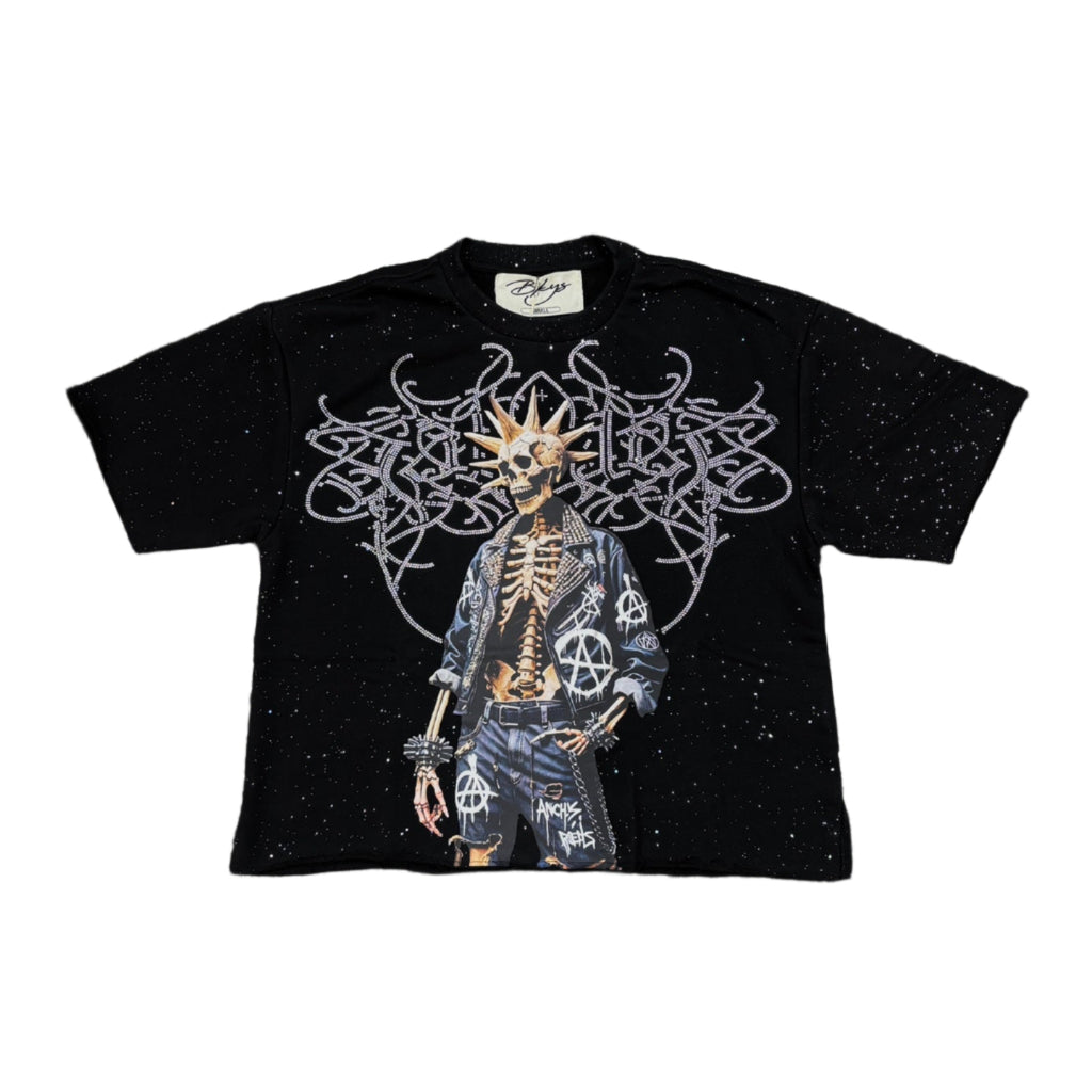 BKYS Rock F-Terry Cropped T-shirt