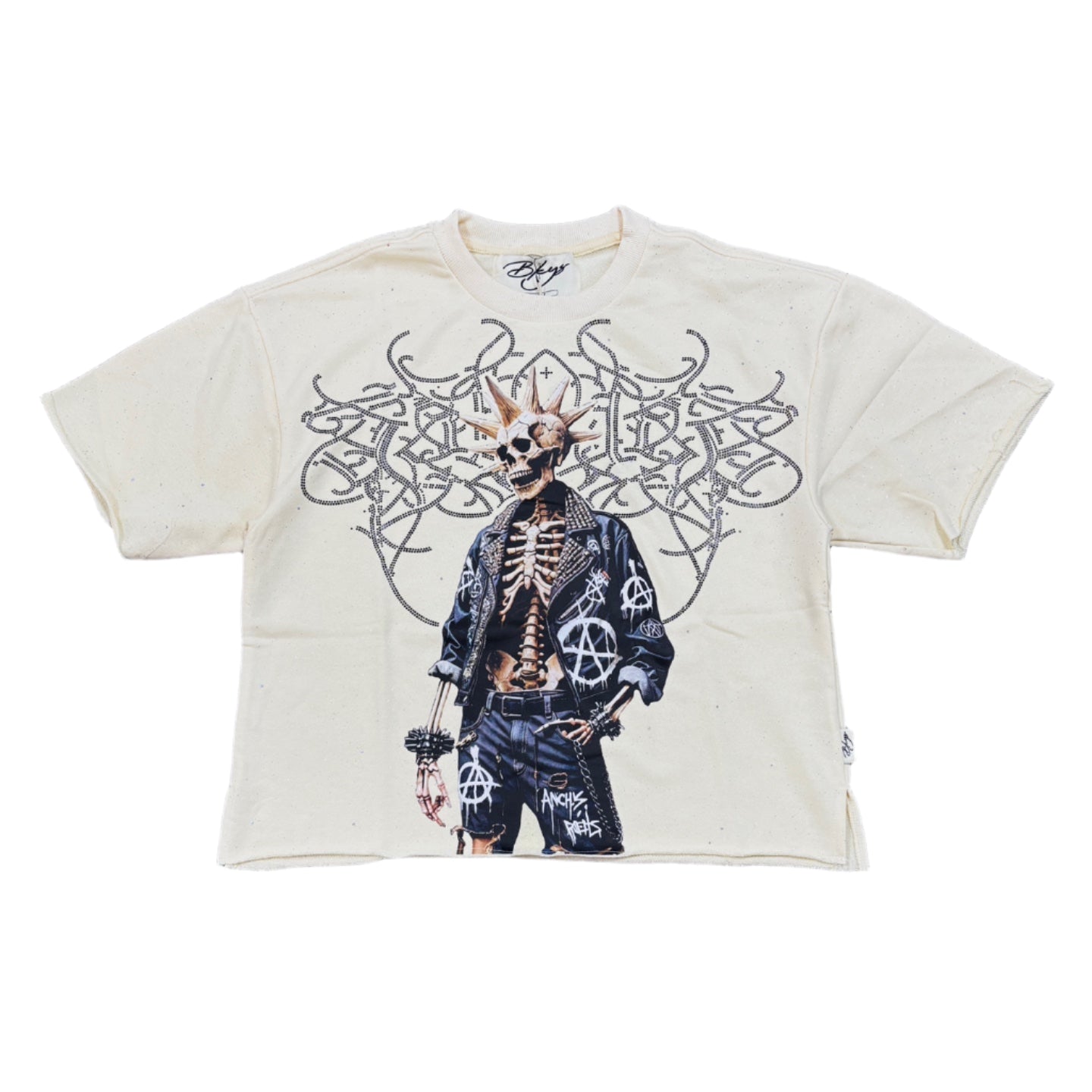 BKYS Rock F-Terry Cropped T-shirt