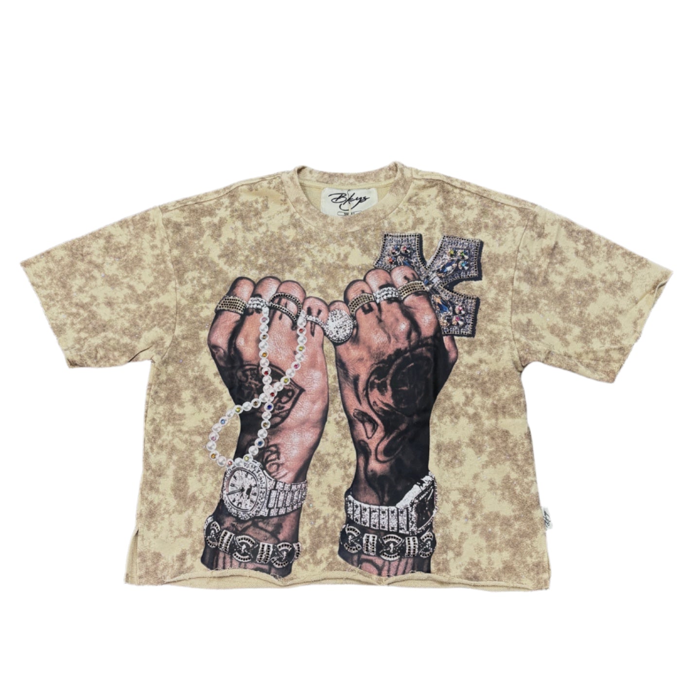 BKYS Jewlery F-Terry Cropped T-shirt