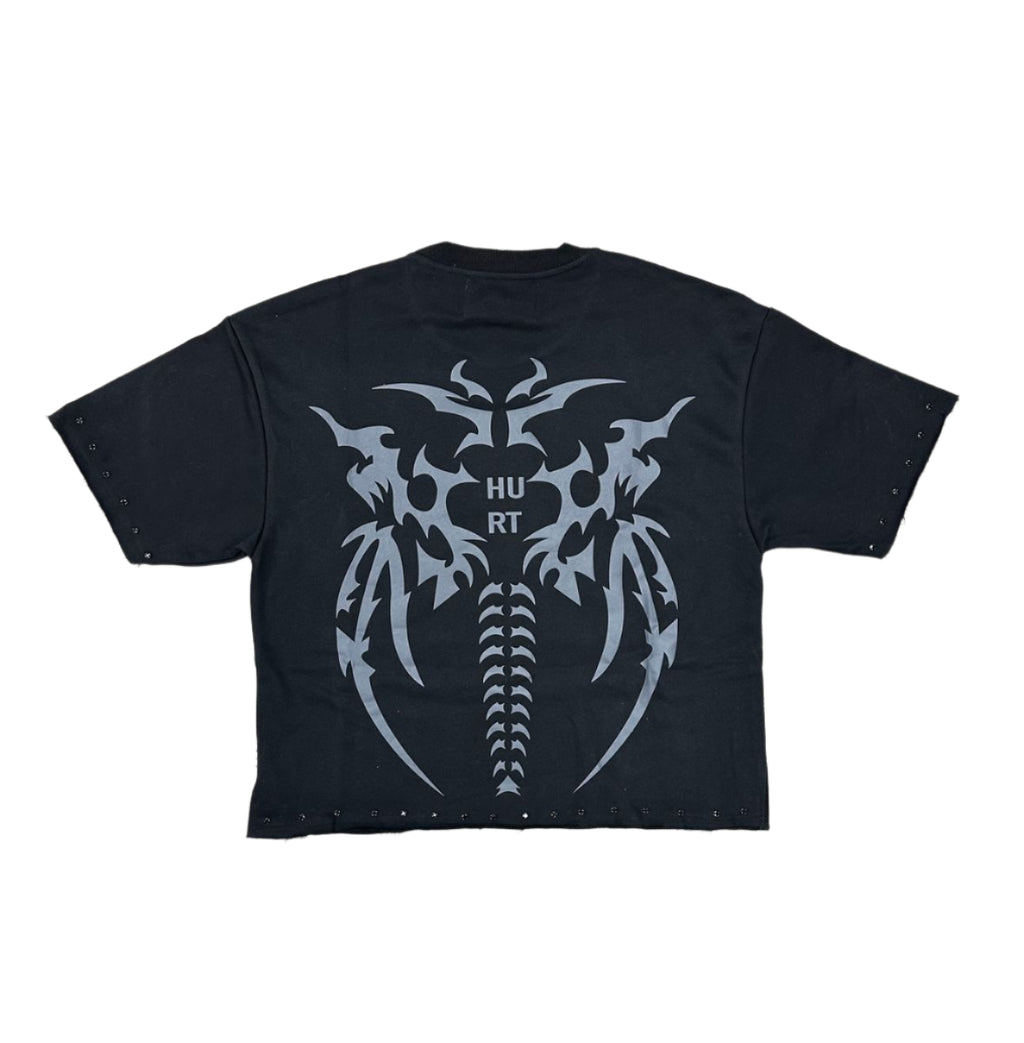 BKYS Hurt F-Terry Cropped T-shirt