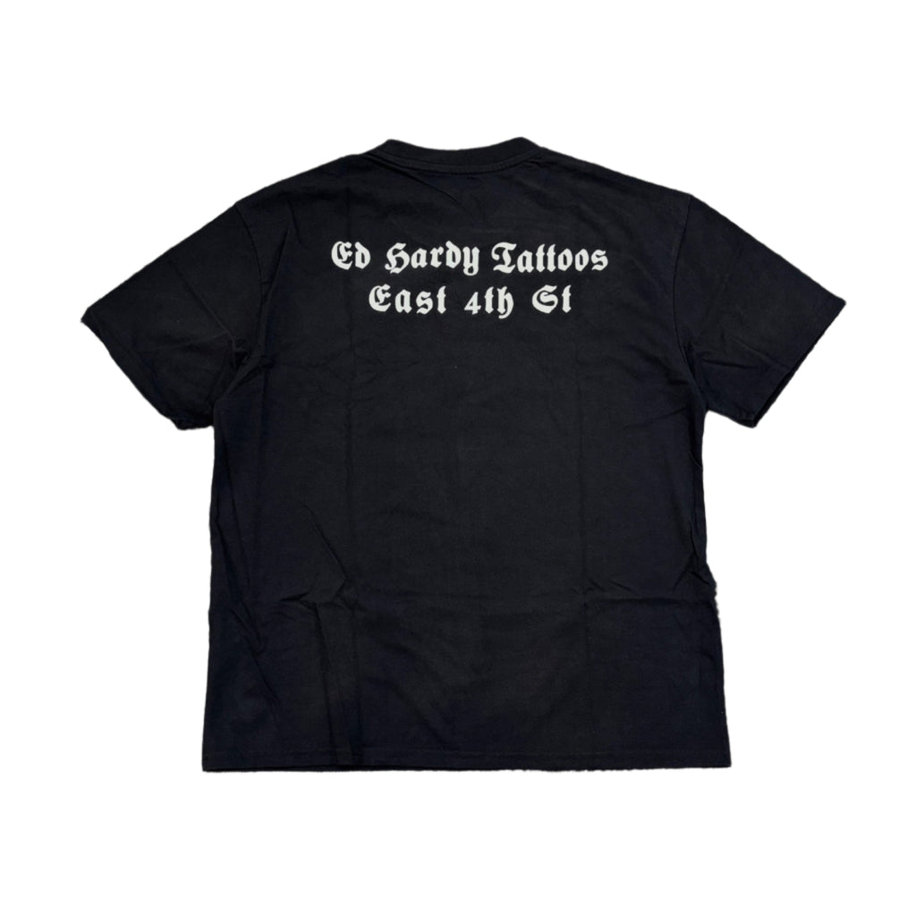ED HARDY DG Skull Box Vintage Wash Tee