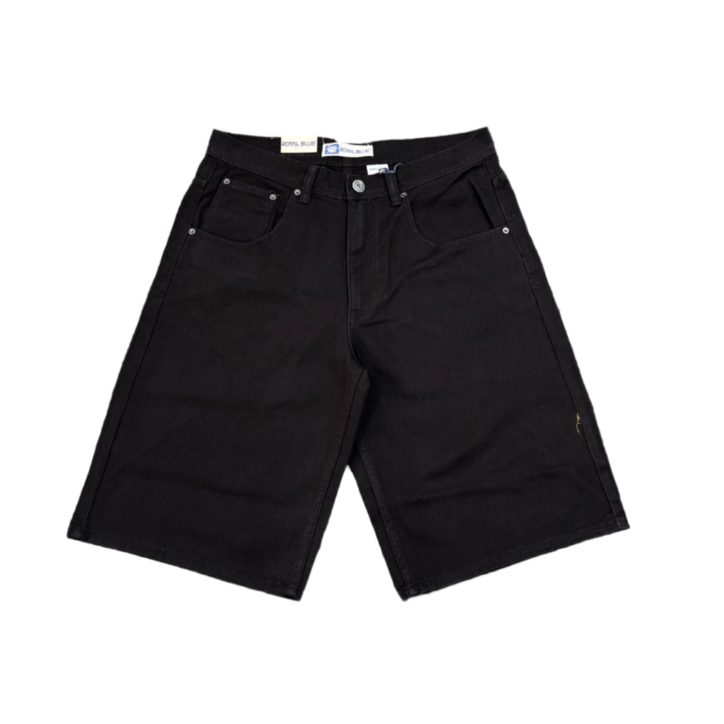 ROYAL BLUE Relaxed Fit Jort