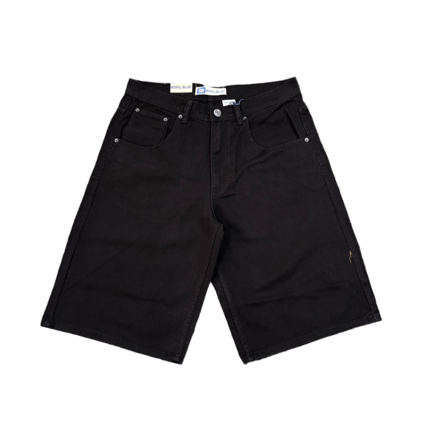 ROYAL BLUE Relaxed Fit Jort
