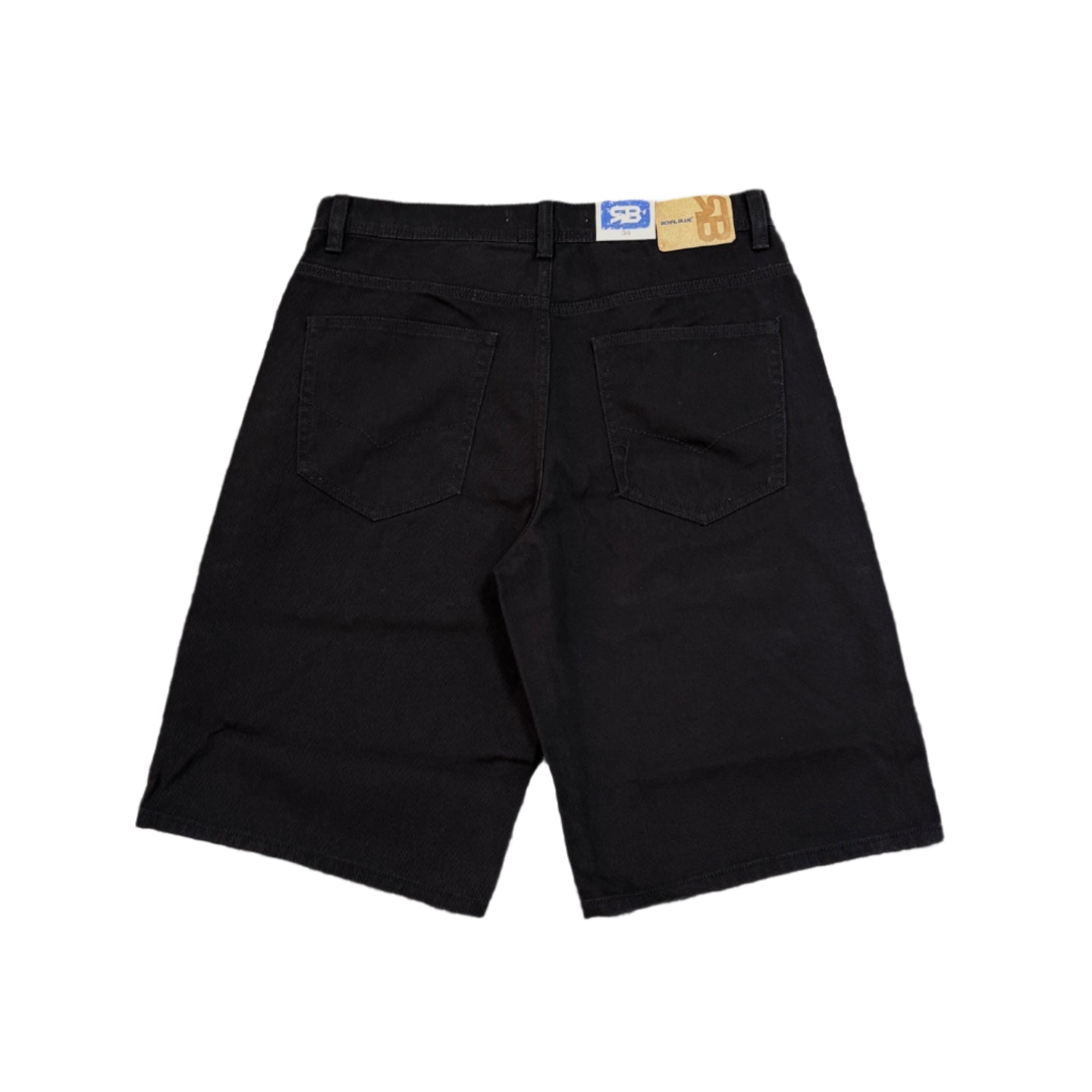 ROYAL BLUE Relaxed Fit Jort