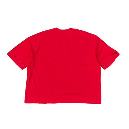 PUBLIK Legion Rhinestone Graphic Crop Tee
