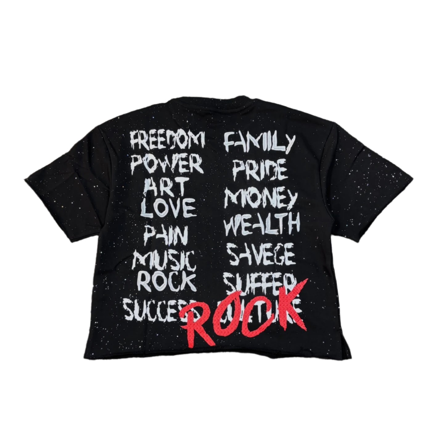 BKYS Rock My World F-Terry Cropped T-shirt