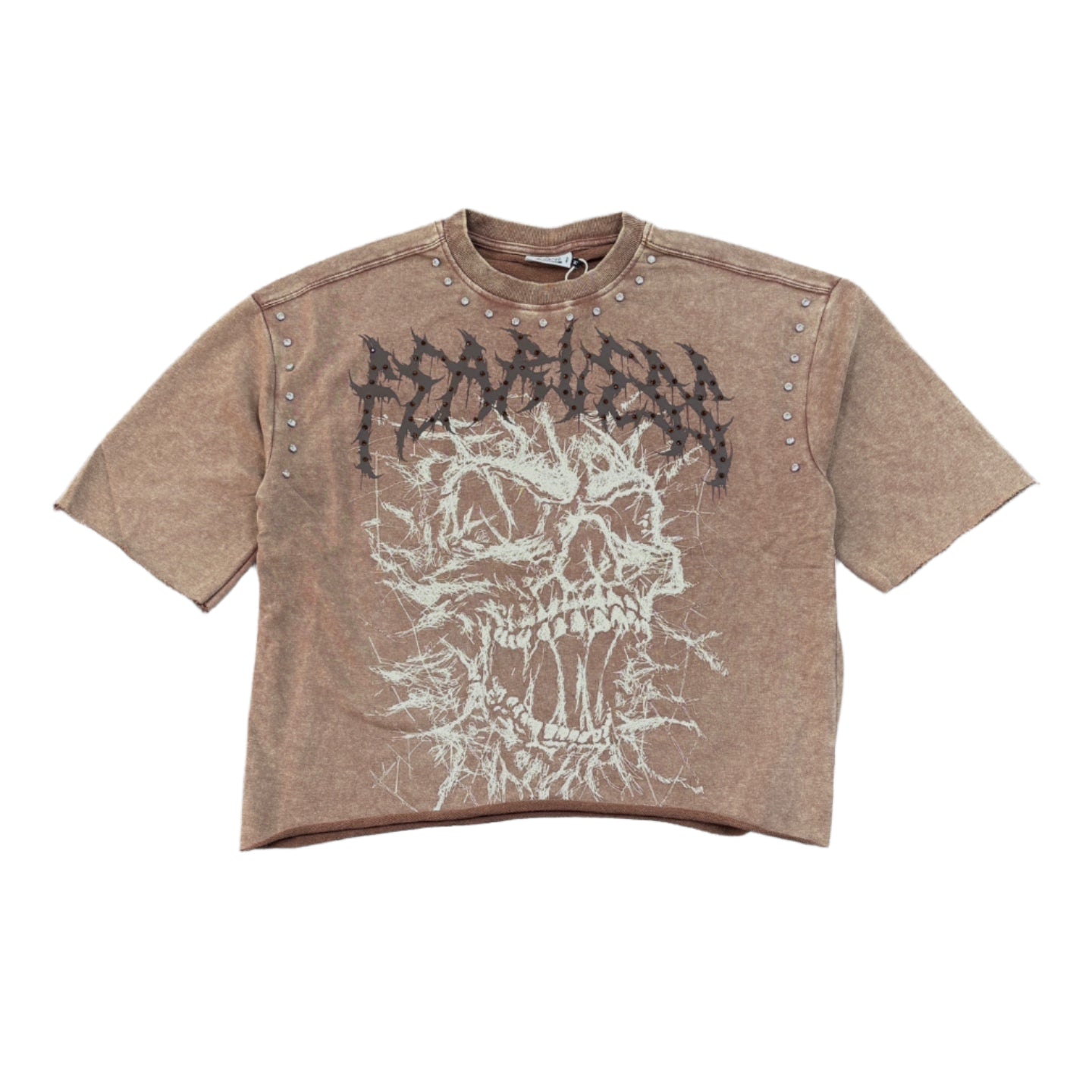 BLEECKER&MERCER Fearless Graphic Crop Tee