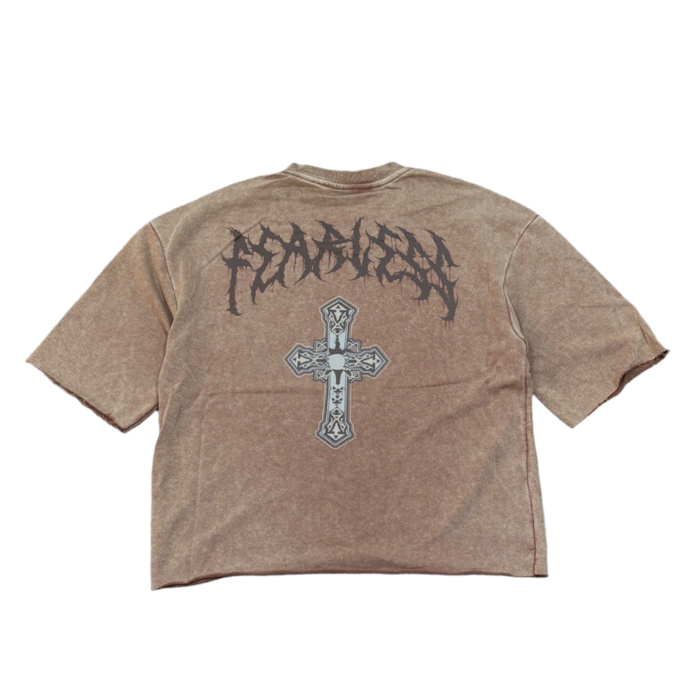 BLEECKER&MERCER Fearless Graphic Crop Tee