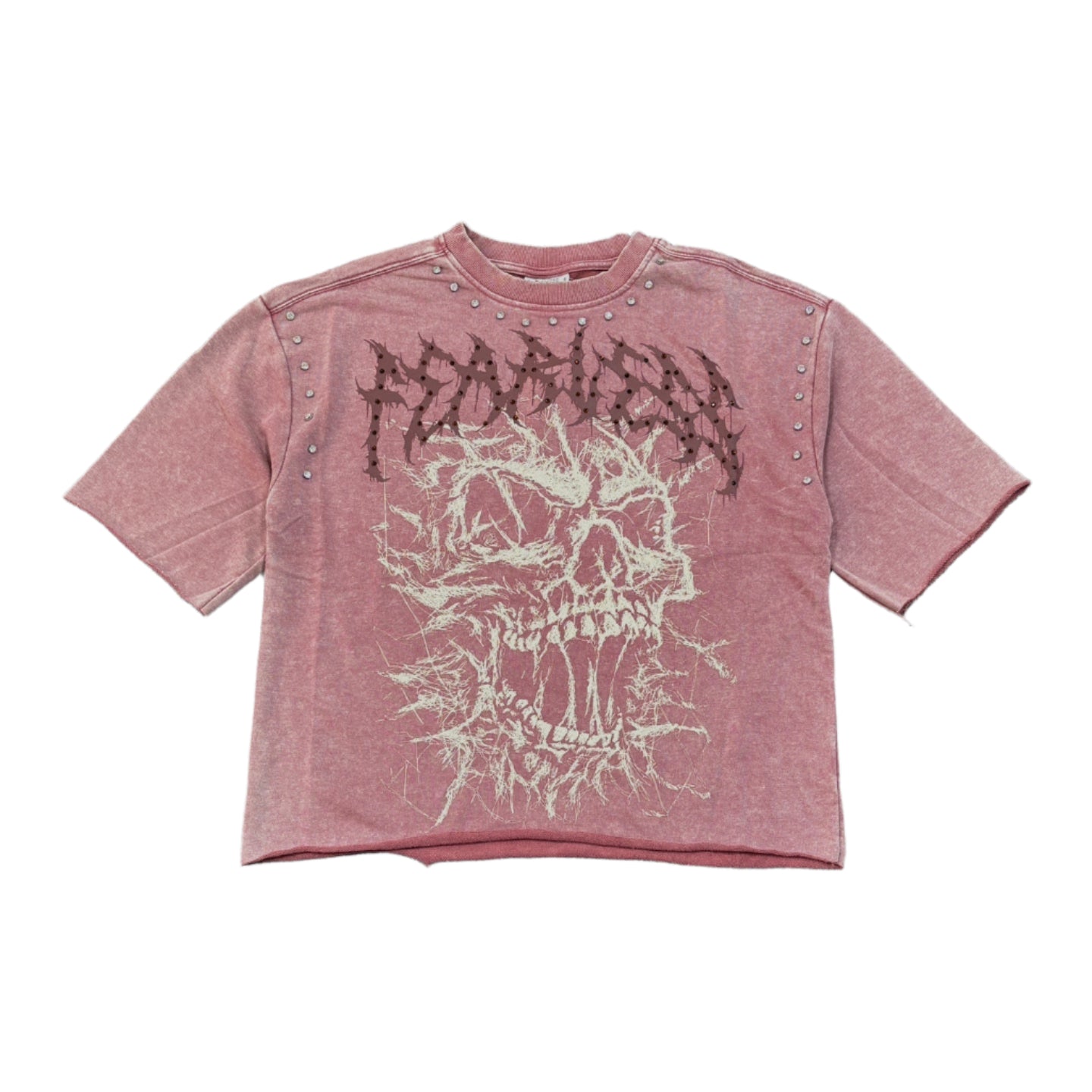 BLEECKER&MERCER Fearless Graphic Crop Tee