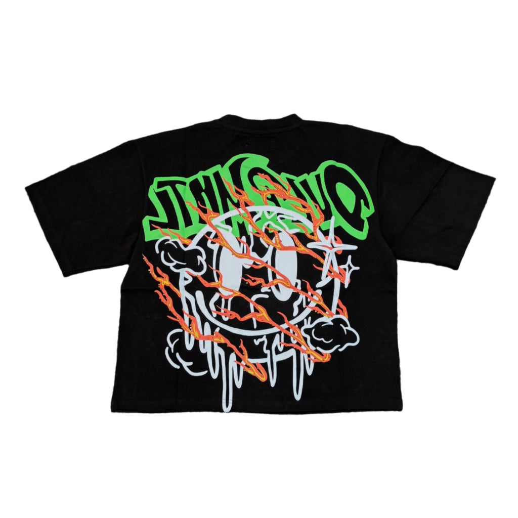 R3BEL Climate Graphic Crop Tee