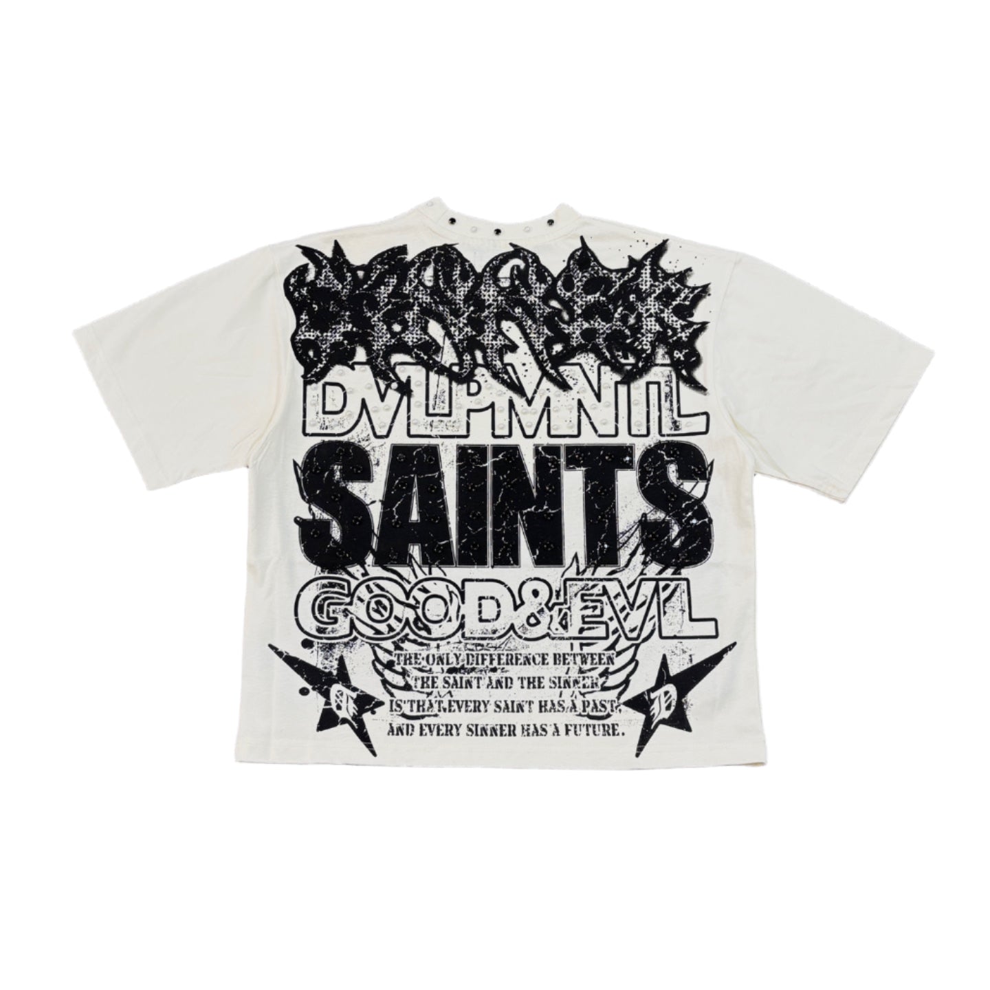 R3BEL Saints Graphic Crop Tee