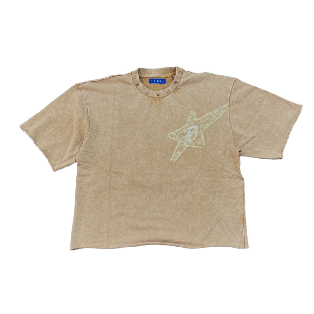 R3BEL Saints Graphic Crop Tee