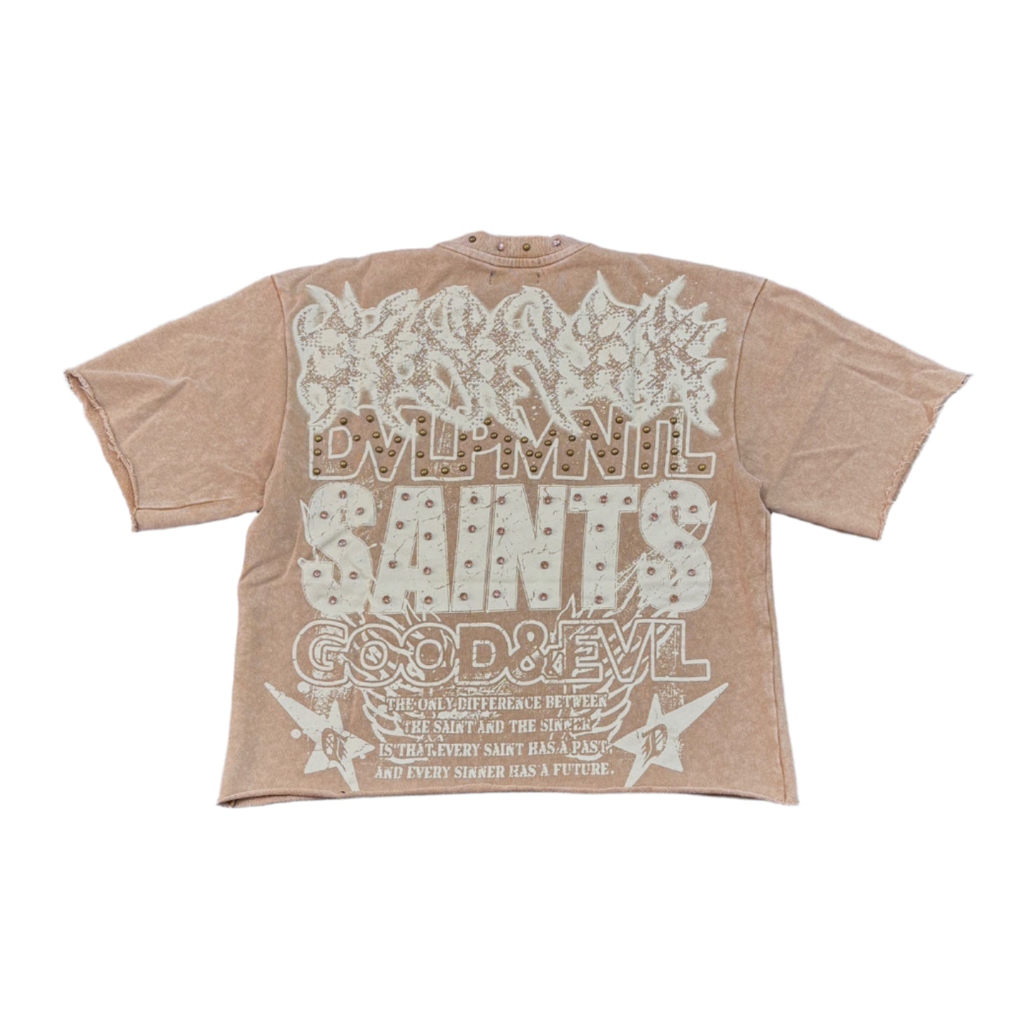R3BEL Saints Graphic Crop Tee