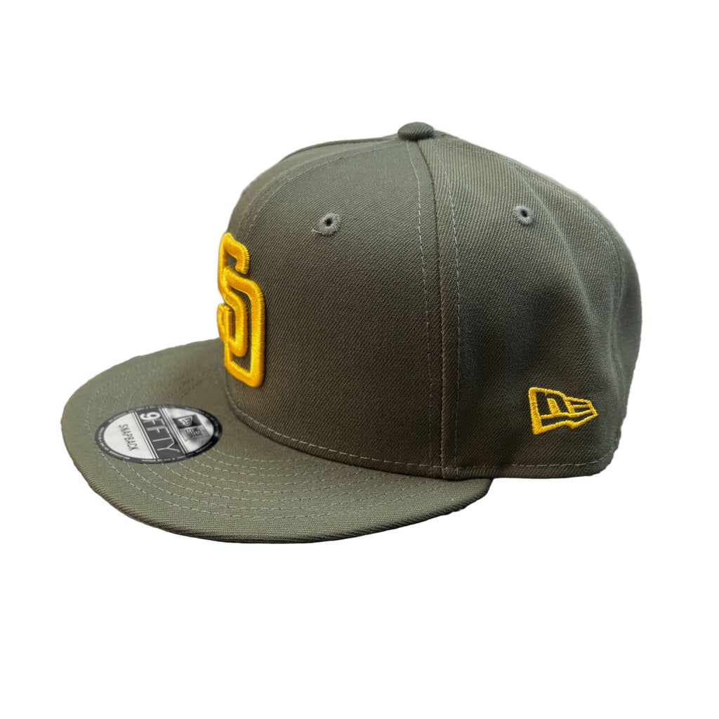 NEW ERA MLB San Diego Padres Olive 9FIFTY Snapback