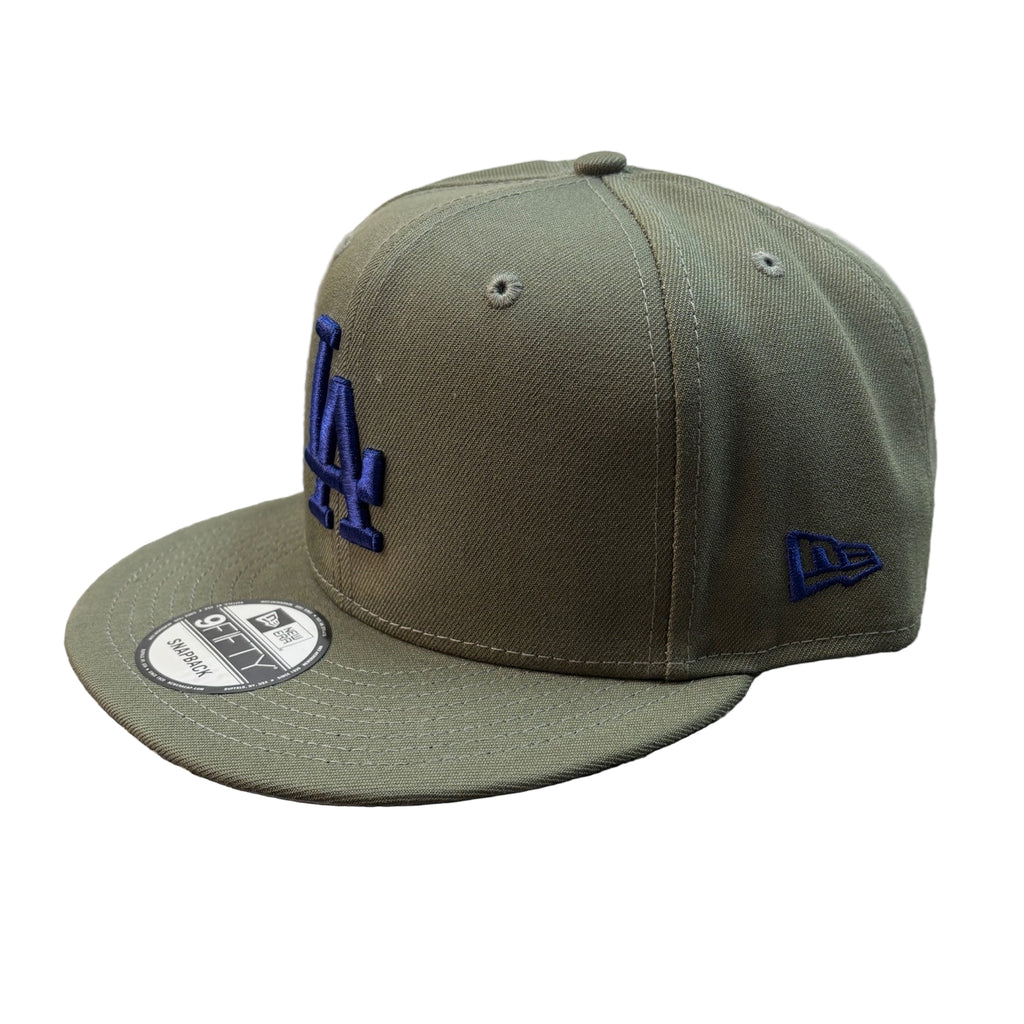 NEW ERA MLB Los Angeles Dodgers Olive 9FIFTY Snapback