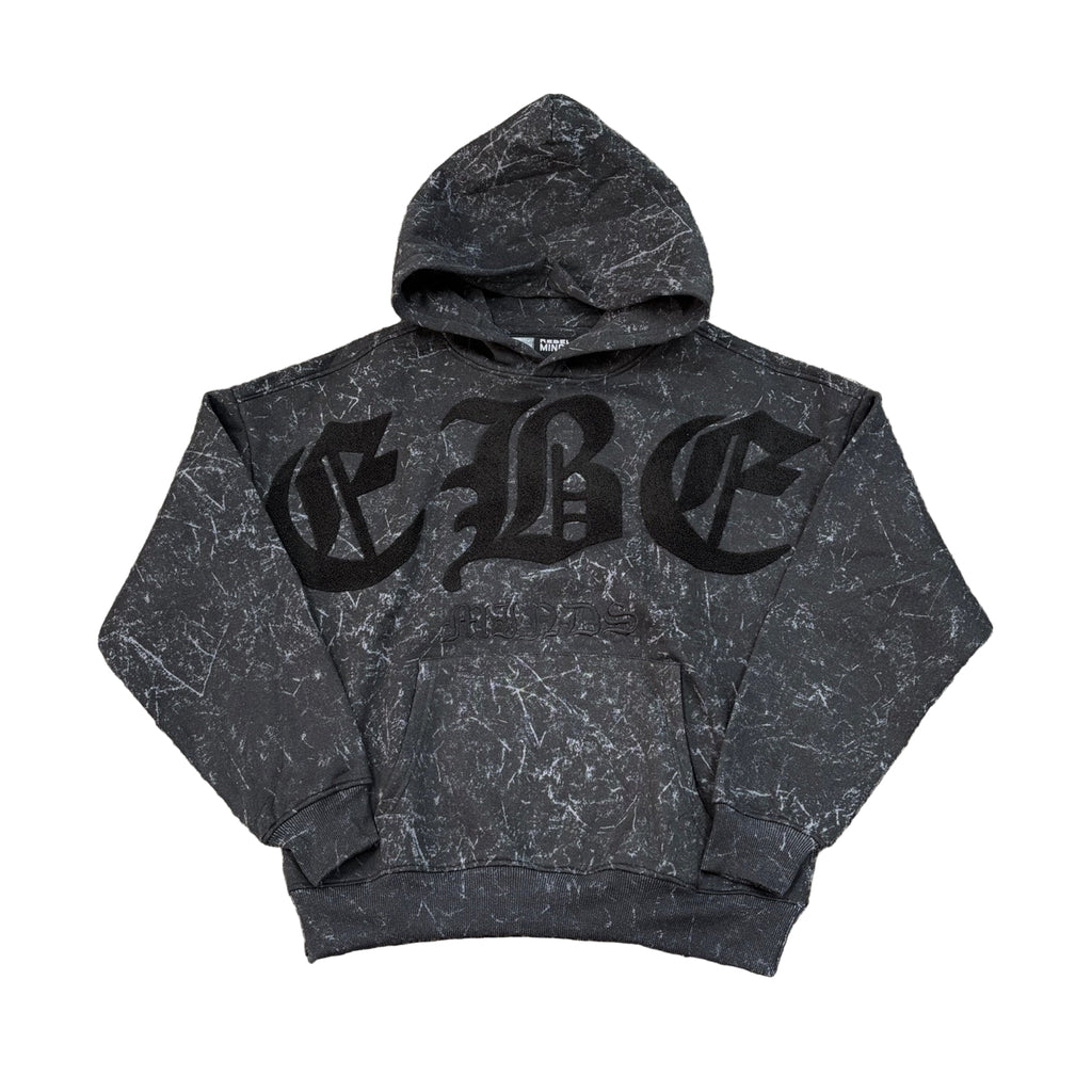 REBEL MINDS Chenille Rebel Fleece Hoodie