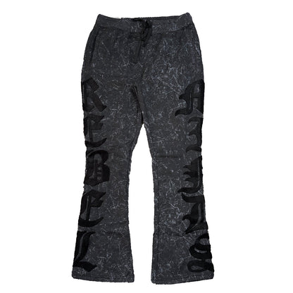 REBEL MINDS Chenille Rebel Fleece Pants