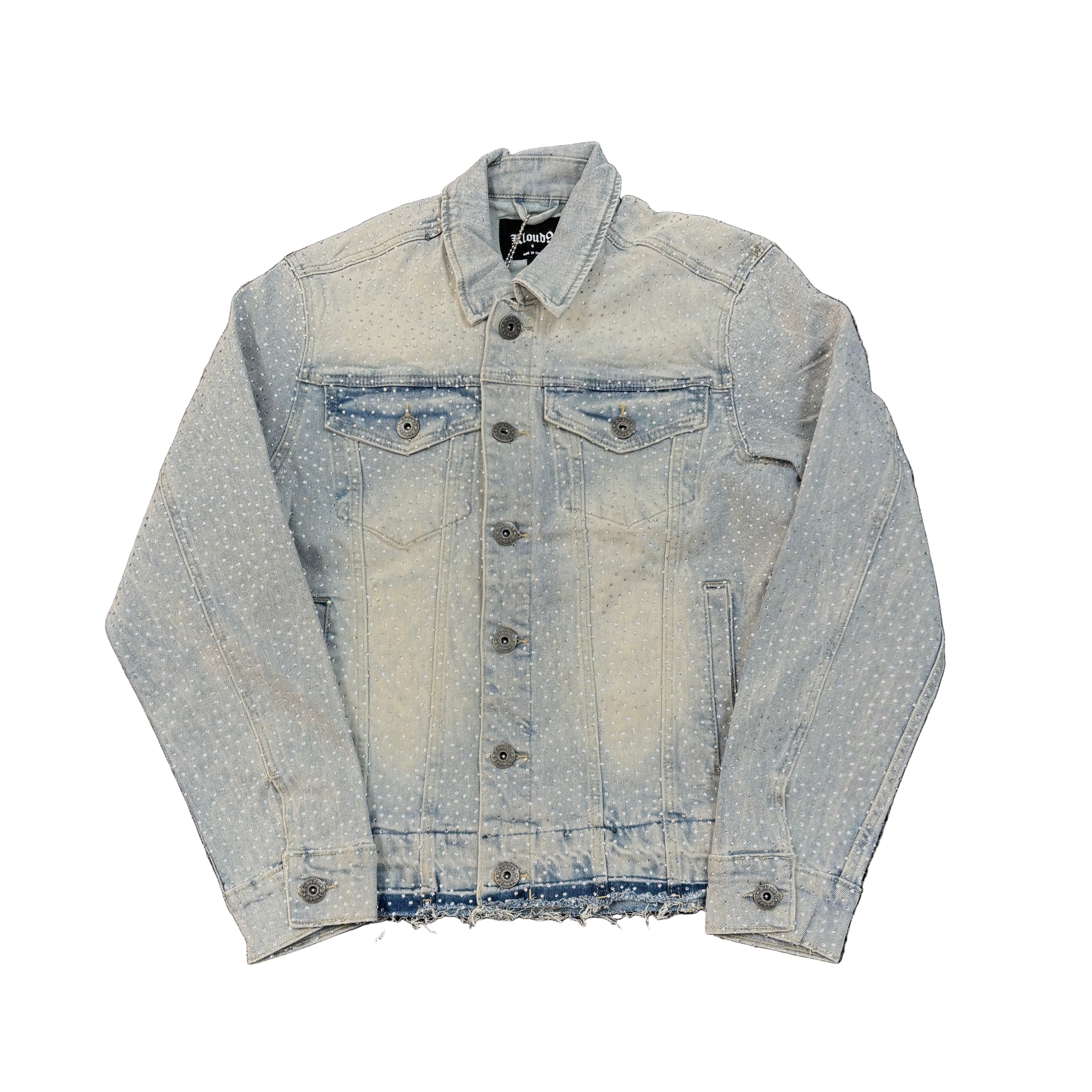 KLOUD9 Rhinestone Jean Jacket