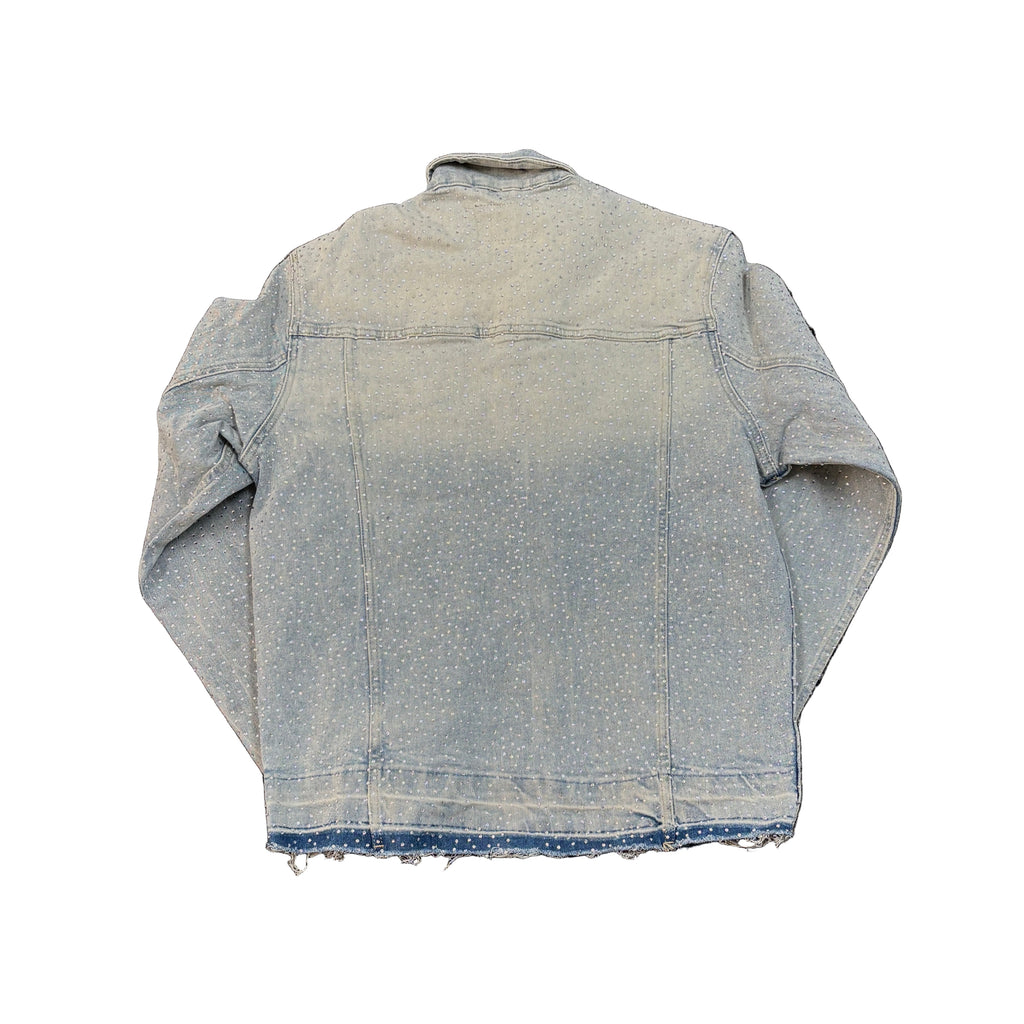 KLOUD9 Rhinestone Jean Jacket