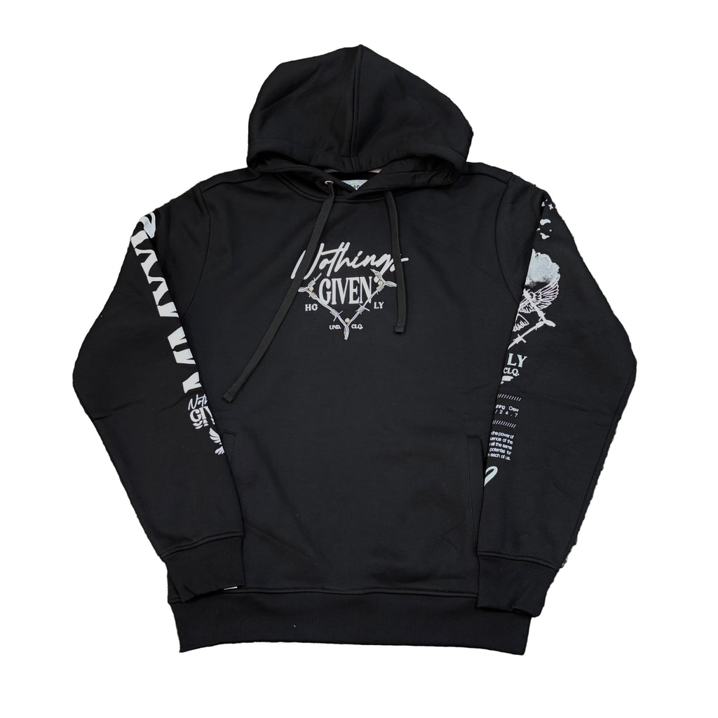 HIGHLY UNDRTD Nothing Given Graphic Hoodie