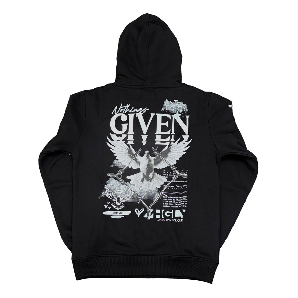 HIGHLY UNDRTD Nothing Given Graphic Hoodie