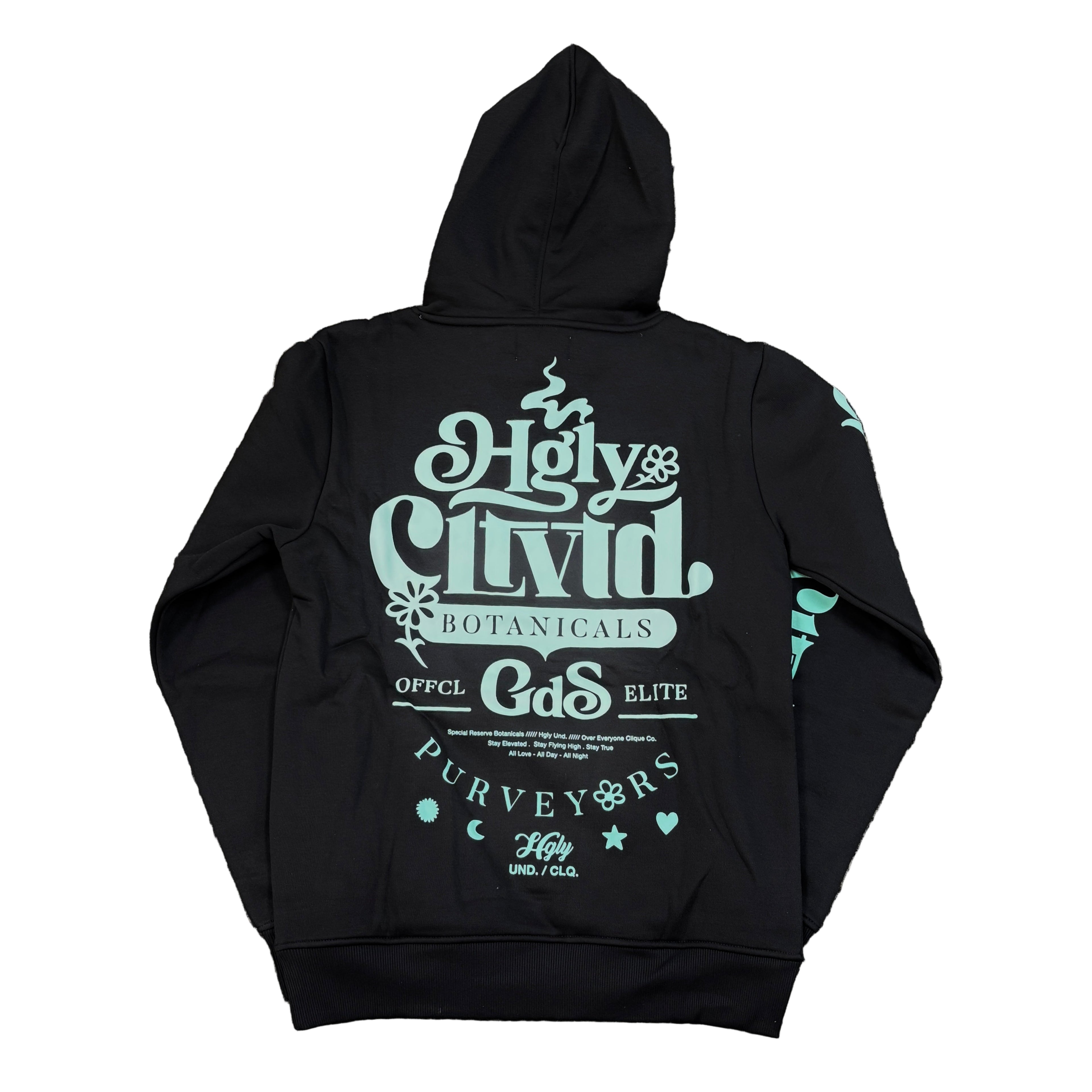 HIGHLY UNDRTD Botanicals Graphic Hoodie