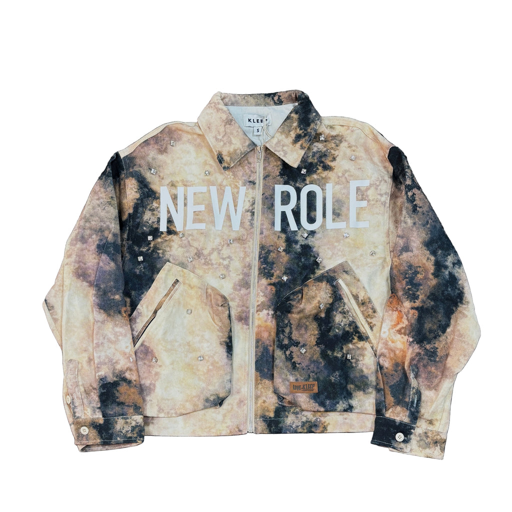 KLEEP Twill Crop Top Jacket