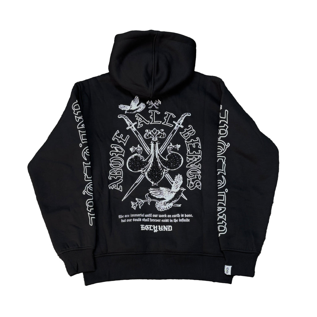 HIGHLY UNDRTD Kid's Above All Graphic Zip Up Hoodie
