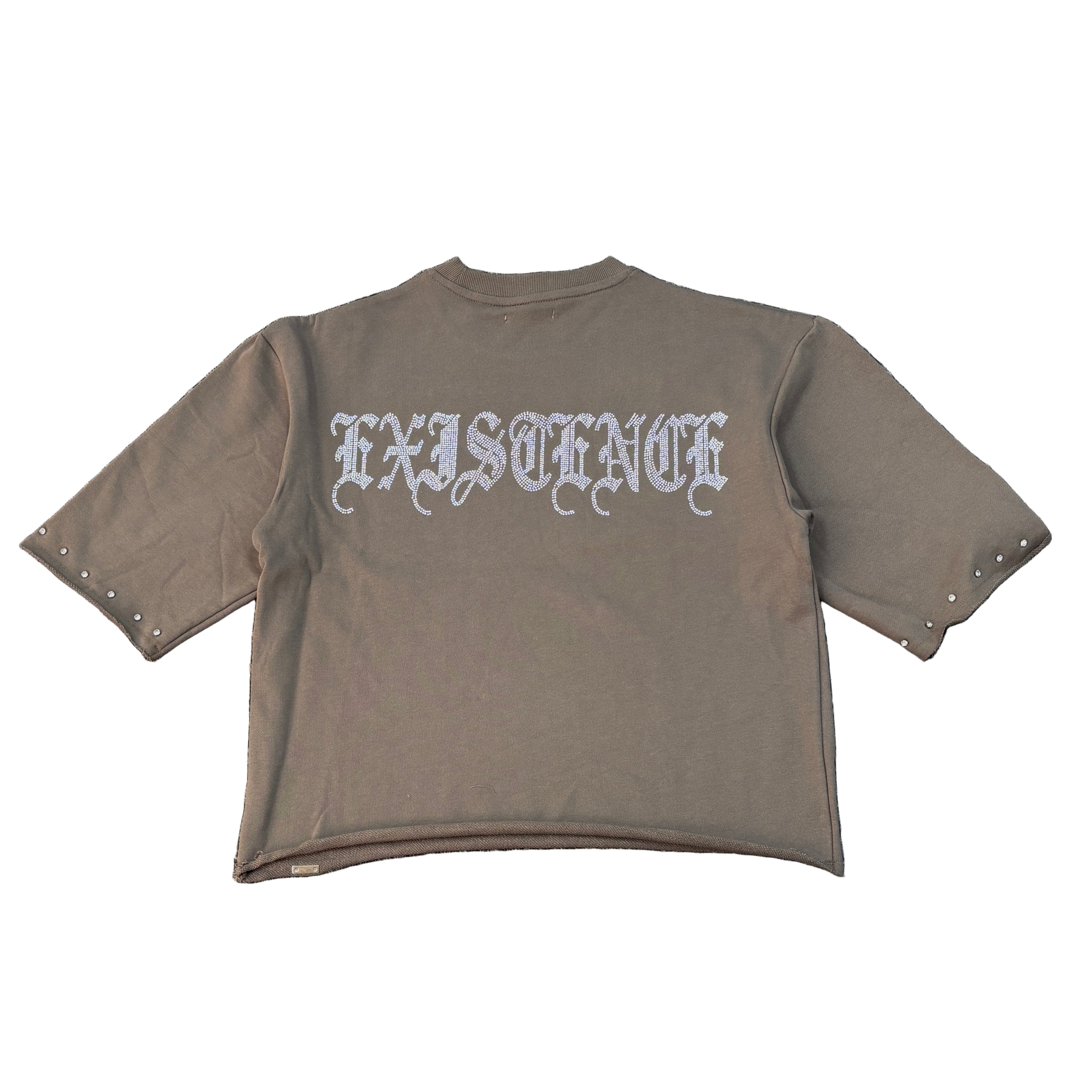 HIGHLY UNDRTD Existence Graphic Crop Tee