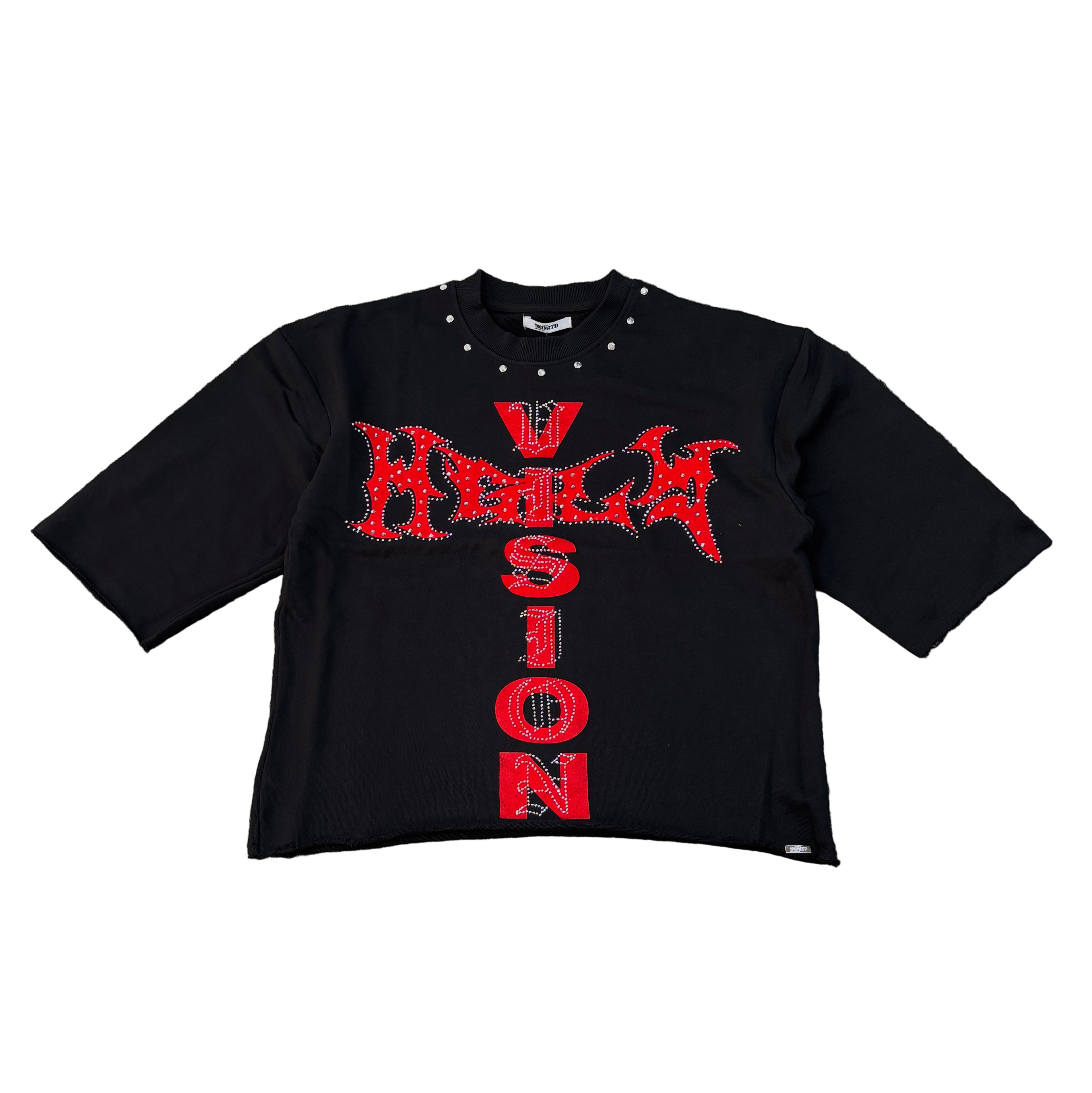 HIGHLY UNDRTD Vision Graphic Crop Tee