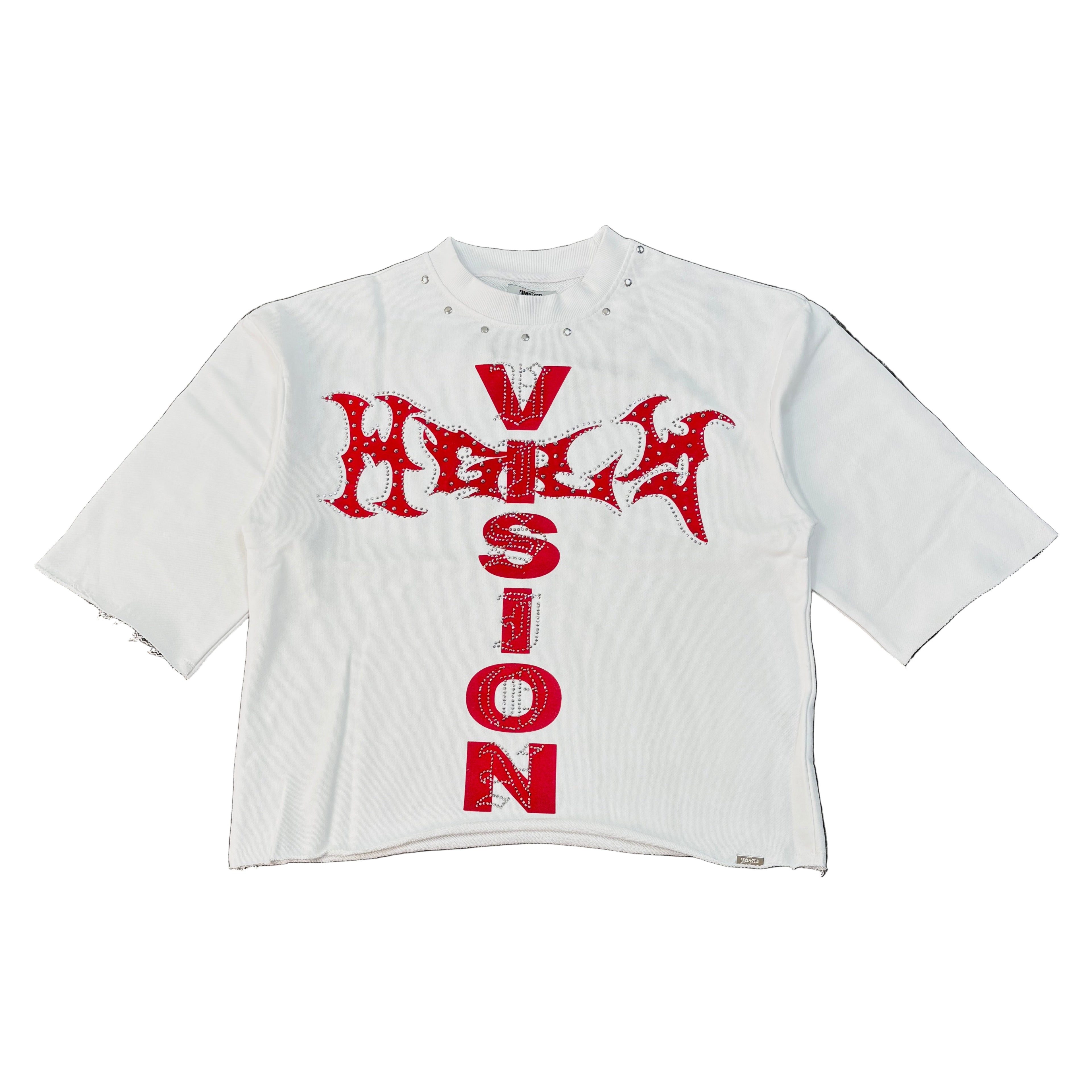 HIGHLY UNDRTD Vision Graphic Crop Tee