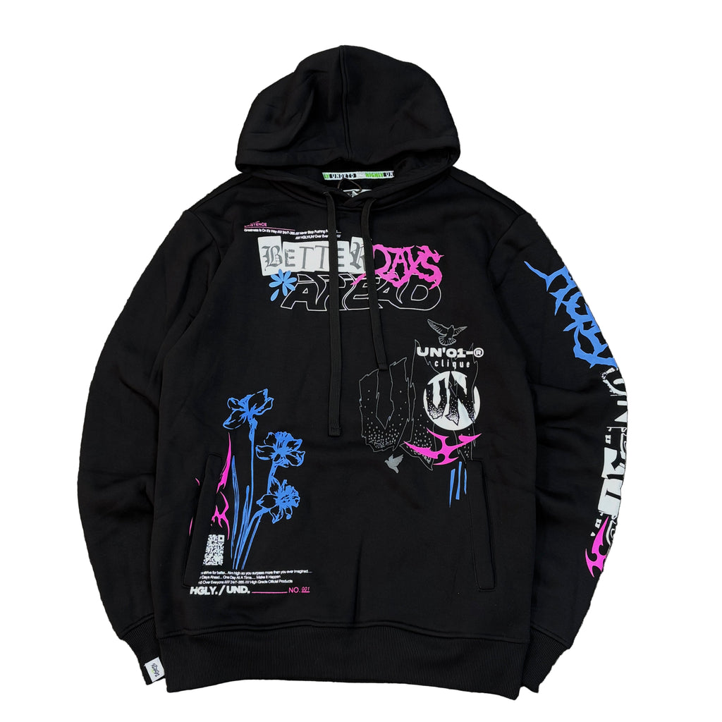 HIGHLY UNDRTD Better Days Graphic Hoodie
