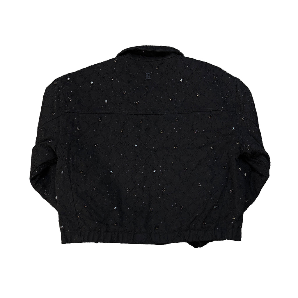 R3BEL Rhinestone Zip-up Jacket