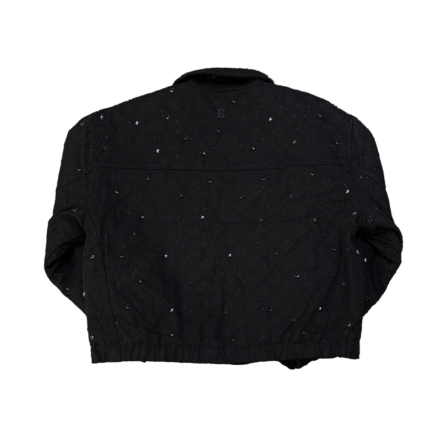 R3BEL Rhinestone Zip-up Jacket