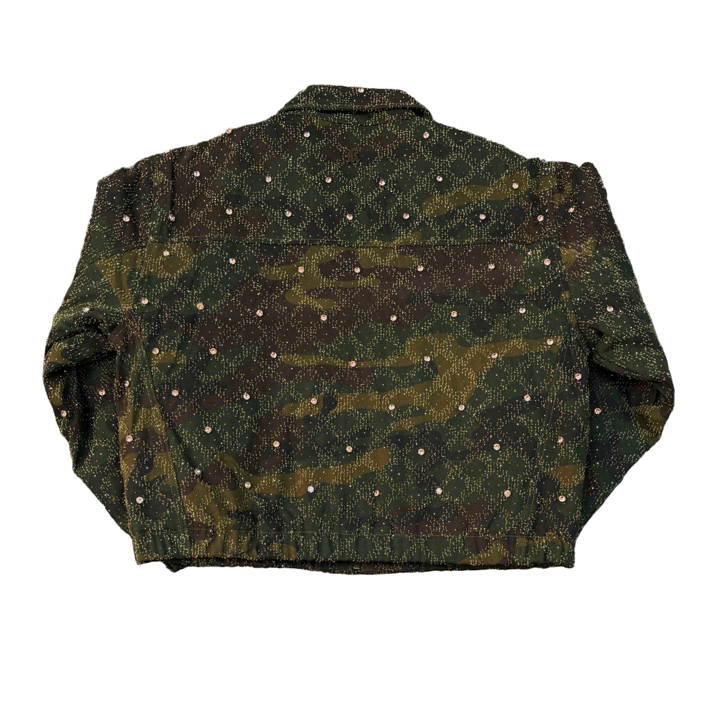 R3BEL Rhinestone Zip-up Jacket