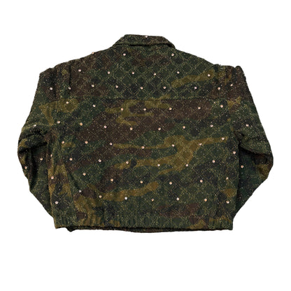 R3BEL Rhinestone Zip-up Jacket