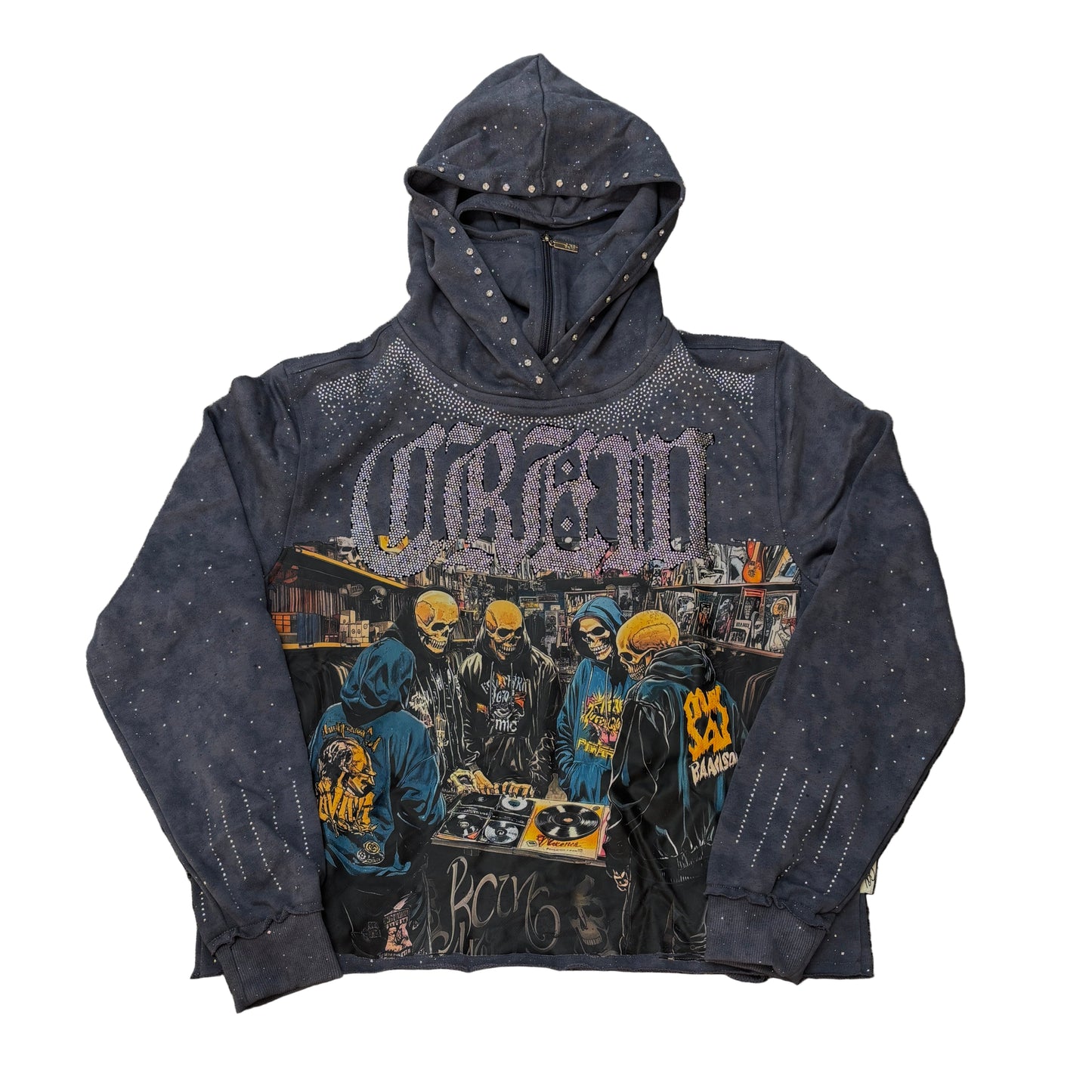 BKYS Crew F-Terry Cropped Hoodie